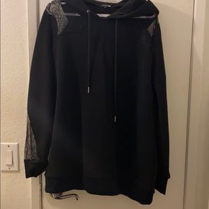 Black pull over sweater